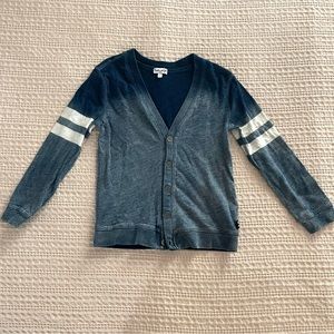Splendid Boys size 5-6 Navy Gradient Cardigan